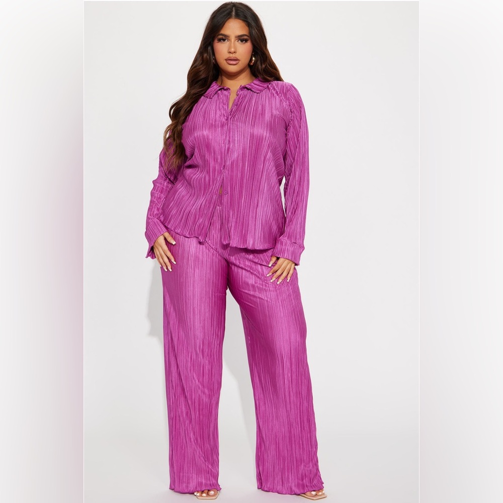 Fuschia Matching Set